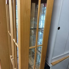 大川家具　コレクションケースの画像