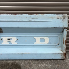 美品 ヴィンテージ フォードトラックテールゲート Ford 検）USA シボレー CHEVROLET 当時物中古 アメリカ雑貨 GMC ベンチ あおり2の画像