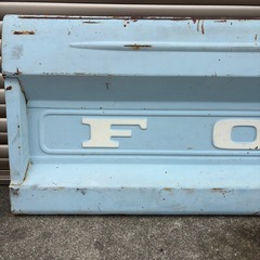 美品 ヴィンテージ フォードトラックテールゲート Ford 検）USA シボレー CHEVROLET 当時物中古 アメリカ雑貨 GMC ベンチ あおり2の画像
