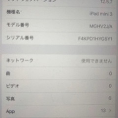 iPad mini3の画像