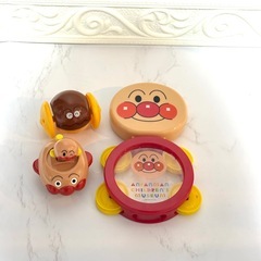 【良品 おまけつき】 アンパンマン BIG ぬいぐるみ おもちゃ 抱っこ 人形 大きい ビッグ サイズ 赤ちゃん 喜ぶ おまけ付き あんぱんまんセットの画像