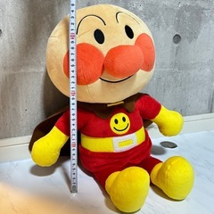 【良品 おまけつき】 アンパンマン BIG ぬいぐるみ おもちゃ 抱っこ 人形 大きい ビッグ サイズ 赤ちゃん 喜ぶ おまけ付き あんぱんまんセットの画像