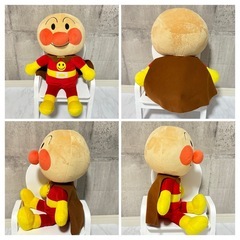 【良品 おまけつき】 アンパンマン BIG ぬいぐるみ おもちゃ 抱っこ 人形 大きい ビッグ サイズ 赤ちゃん 喜ぶ おまけ付き あんぱんまんセットの画像