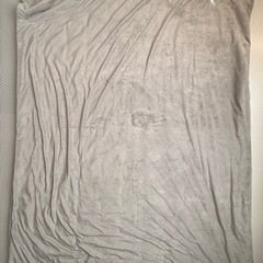 重い毛布シングル（7.0kg） ひもなしらくらくカバー付き（Nグリップ7.0GY A2313）の画像