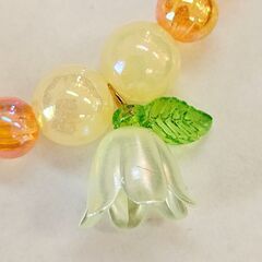⊰✿ハンドメイド✿⊱ ブレスレット 一点物 ビーズ  18.5cmの画像
