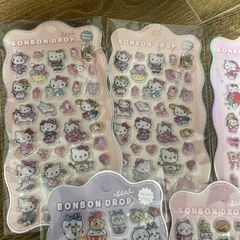 ボンボンドロップシール5枚セットの画像