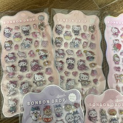 ボンボンドロップシール5枚セットの画像