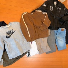 （150-①）子供服、150サイズ、男の子、10点まとめ売り、NIKE含む、アウターも大活躍！の画像