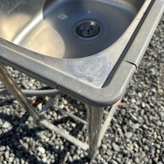 ステンレス　流し台　の画像