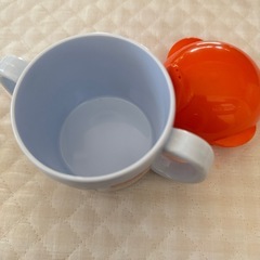 未使用 ミッフィー 子ども用マグ フタ付きの画像