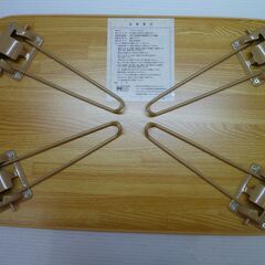 ★NAGAI 永井興産 ハウステーブル 幅45×奥行30×高18.5cm ナチュラル 折りたたみテーブル ローテーブル 座卓 机 NK-45 NA  lの画像