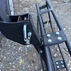 ヒッチキャリア カーゴ 折りたたみ式 130cm x 50cm 車用 キャリア バスケット アウトドア リア 汎用品 ヒッチメンバーの画像