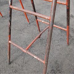 512090 / 脚立 ① / 2点 高さ約115&265cm / 中古品 ※お引取限定の画像