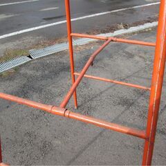 512090 / 脚立 ① / 2点 高さ約115&265cm / 中古品 ※お引取限定の画像