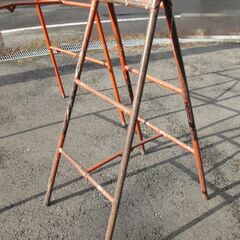 512090 / 脚立 ① / 2点 高さ約115&265cm / 中古品 ※お引取限定の画像