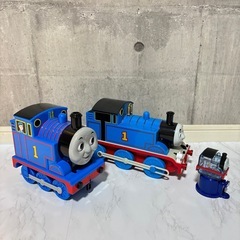 【美品 おまけ付き】トーマス サウンド 音なる 赤ちゃん 子供 喜ぶ おもちゃ 知育 指先運動 貯金箱 機関車 プラレール 電車 新幹線 動く まとめ売り セットの画像