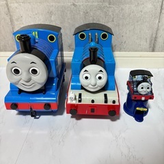 【美品 おまけ付き】トーマス サウンド 音なる 赤ちゃん 子供 喜ぶ おもちゃ 知育 指先運動 貯金箱 機関車 プラレール 電車 新幹線 動く まとめ売り セットの画像