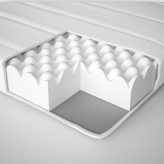 IKEAイケア伸長式マットレス中古の画像