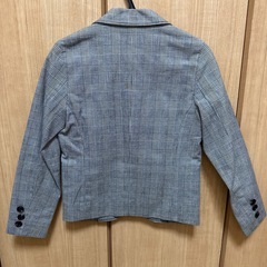 GENERATOR チェック柄ジャケットパンツセット フォーマル　スリムスーツの画像