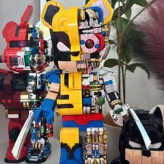 【国内未発売／完成品】ベアブリック風 フィギュア（完成済）インテリアに◎ 直接引取限定の画像