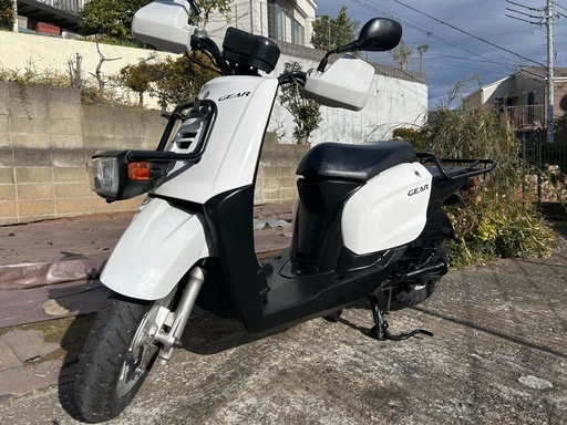 ヤマハニュースギア（GEAR）配達等に！4st水冷FI車＠神奈川県川崎市