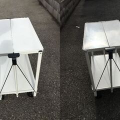 JM20564K)折畳ワゴン＜幅：約60cm 高さ：約72cm 奥行：40cm＞中古品【取りに来られる方限定の画像