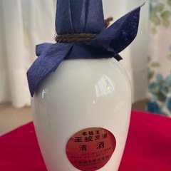 浮世絵　伝統的美人画　徳利　おちょこセット　日本酒　180ml市島酒造　未開封の画像