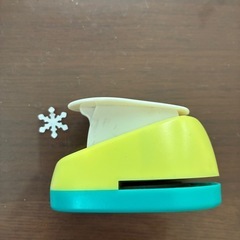 雪の結晶ペーパーパンチお譲りしますの画像