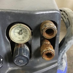 A-278△ 岐阜発/ RYOBI/ リョービ/ エアーコンプレッサー/ ACP-1200/ 20タンク/ 100v電源/ 動作確認/ 現状品/ b1.2/ R6.11/30 △の画像