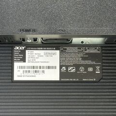 店頭引き渡し 中古 acer モニター 液晶 ディスプレイ RT280k 28インチ 動作確認済みの画像