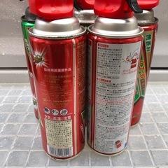 決まりました。　　無料　非対面　中古　①殺虫剤　アースジェット　ぼぼ満タン　5本セット　の画像