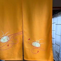 着物素材リメイク暖簾〜のれん！！の画像