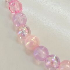 ⊰✿ハンドメイド✿⊱ ブレスレット 一点物 ハートチャーム 19cmの画像