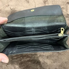 IL BISONTE レザー長財布 ブラックの画像