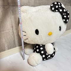 【美品 BIG】 キティちゃん かわいい ビッグ ぬいぐるみ 人形 大きい おしゃれ 赤ちゃん 子供 大人 喜ぶ プレゼント キャラクター サンリオの画像