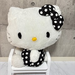 【美品 BIG】 キティちゃん かわいい ビッグ ぬいぐるみ 人形 大きい おしゃれ 赤ちゃん 子供 大人 喜ぶ プレゼント キャラクター サンリオの画像
