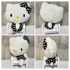 【美品 BIG】 キティちゃん かわいい ビッグ ぬいぐるみ 人形 大きい おしゃれ 赤ちゃん 子供 大人 喜ぶ プレゼント キャラクター サンリオの画像
