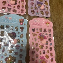 ぷくぷくお尻シール　セット　サンリオの画像