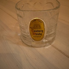 レトロ　角瓶コップの画像