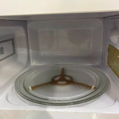 【中古】電子レンジ　ヤマダ　YMW-M17JW6　2021年製🐶「ジモティ見た」でドリンクプレゼント中‼🐶の画像