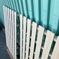 すのこ（小）2枚セット DIYなどにの画像