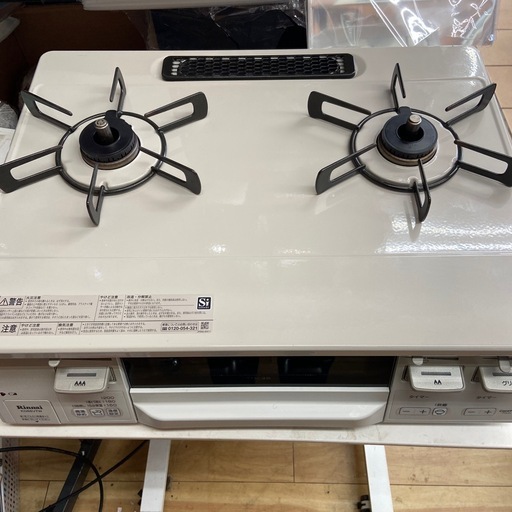 リンナイ 都市ガス ガスコンロ【リサイクルフカツ岡崎倉庫店