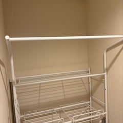 （譲り先決まりました）ニトリ　洗濯機ラックの画像