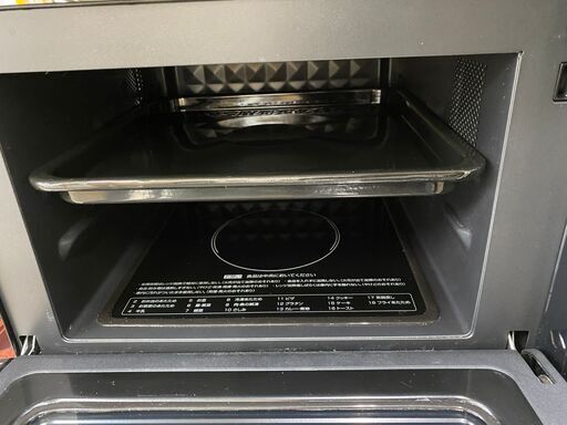 【中古】オーブンレンジ　Comfee　CF-EA181-BK　2025年製?「ジモティ見た」でドリンクプレゼント中‼?