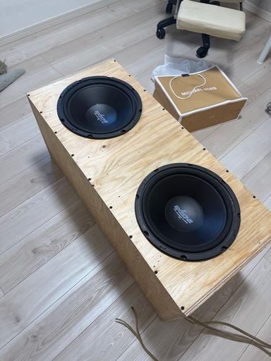 自作ウーファーボックス