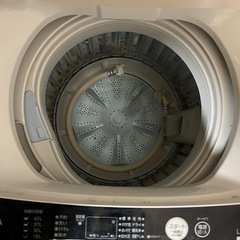 AQUA   洗濯機　4.5kg　AQW-S45EC  2016年式の画像