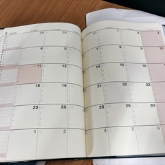 手帳2025年用の画像