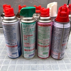 決まりました。　　無料　非対面　中古　④殺虫剤いろいろ　ぼぼ満タン　9本セットの画像