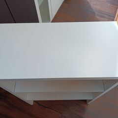 3段マルチシェルフ　カウンターシェルフ　収納　ラック　白　ホワイト　可動棚　サイズ（約）幅60×奥29×高87　　■近隣配送無料 買取GO‼　栄和店の画像