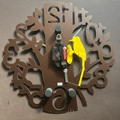 壁掛け時計　振り子時計の画像